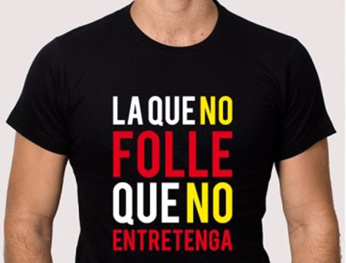 camiseta con reto para despedida de soltero