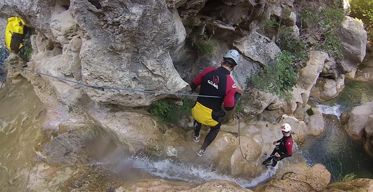 descenso de barranquismo en madrid